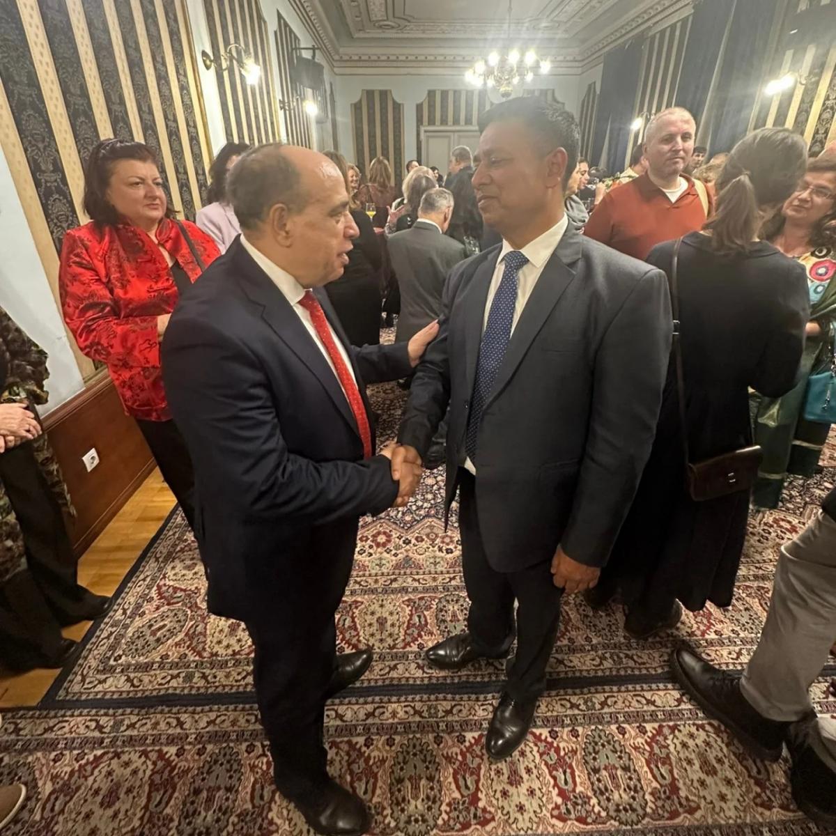 Министерот Салиу на проштална посета во амбасада на Република Индија