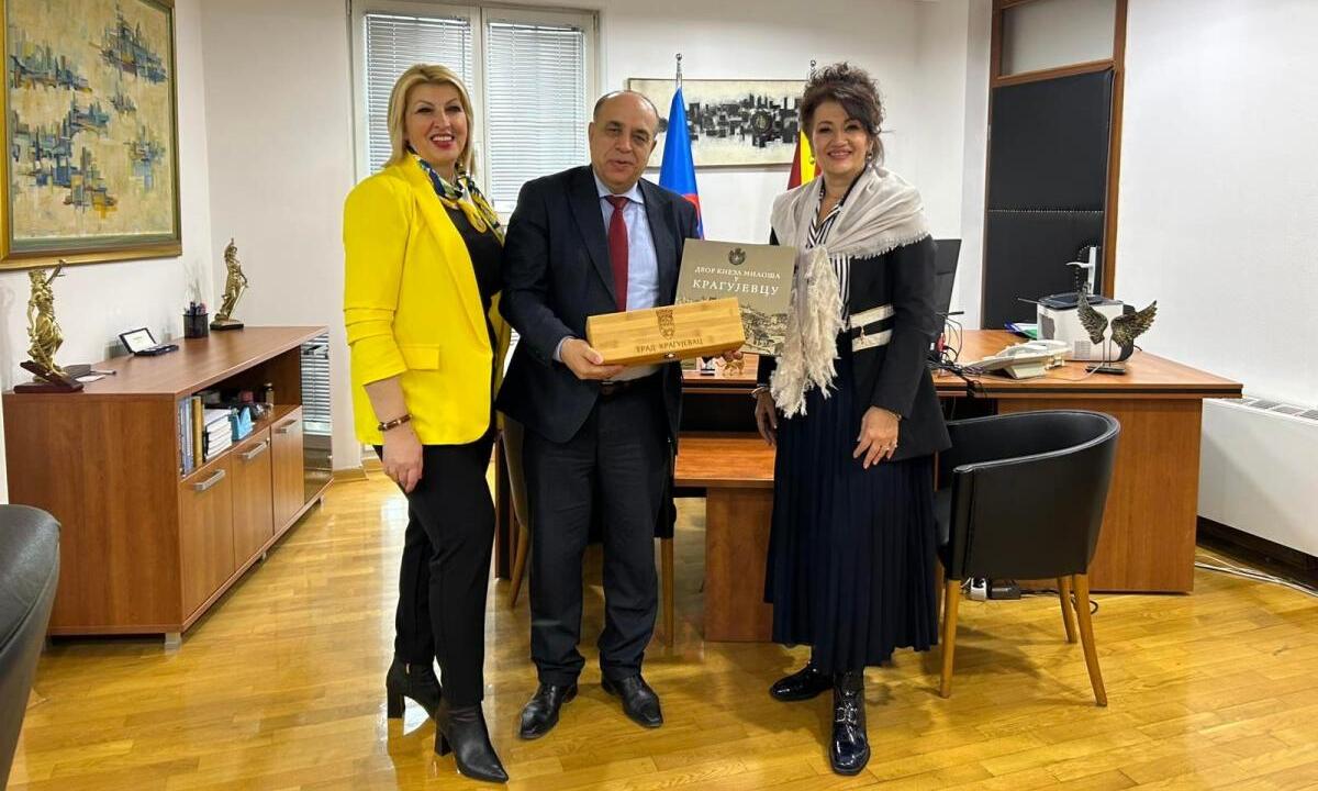 Министерот Салиу оствари средба со делегација од Град Крагуевац, Р.Србија