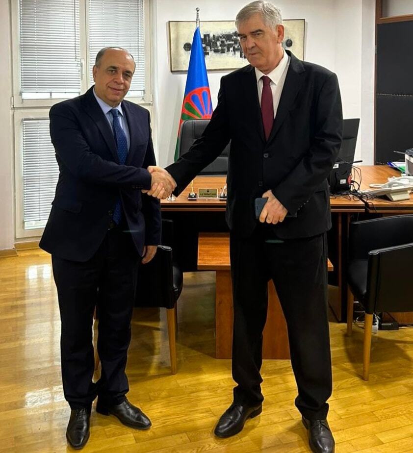 Министерот Салиу оствари средба со министерот за човекови и малцински права и општествен дијалог, г-дин Демо Бериша од Република Србија