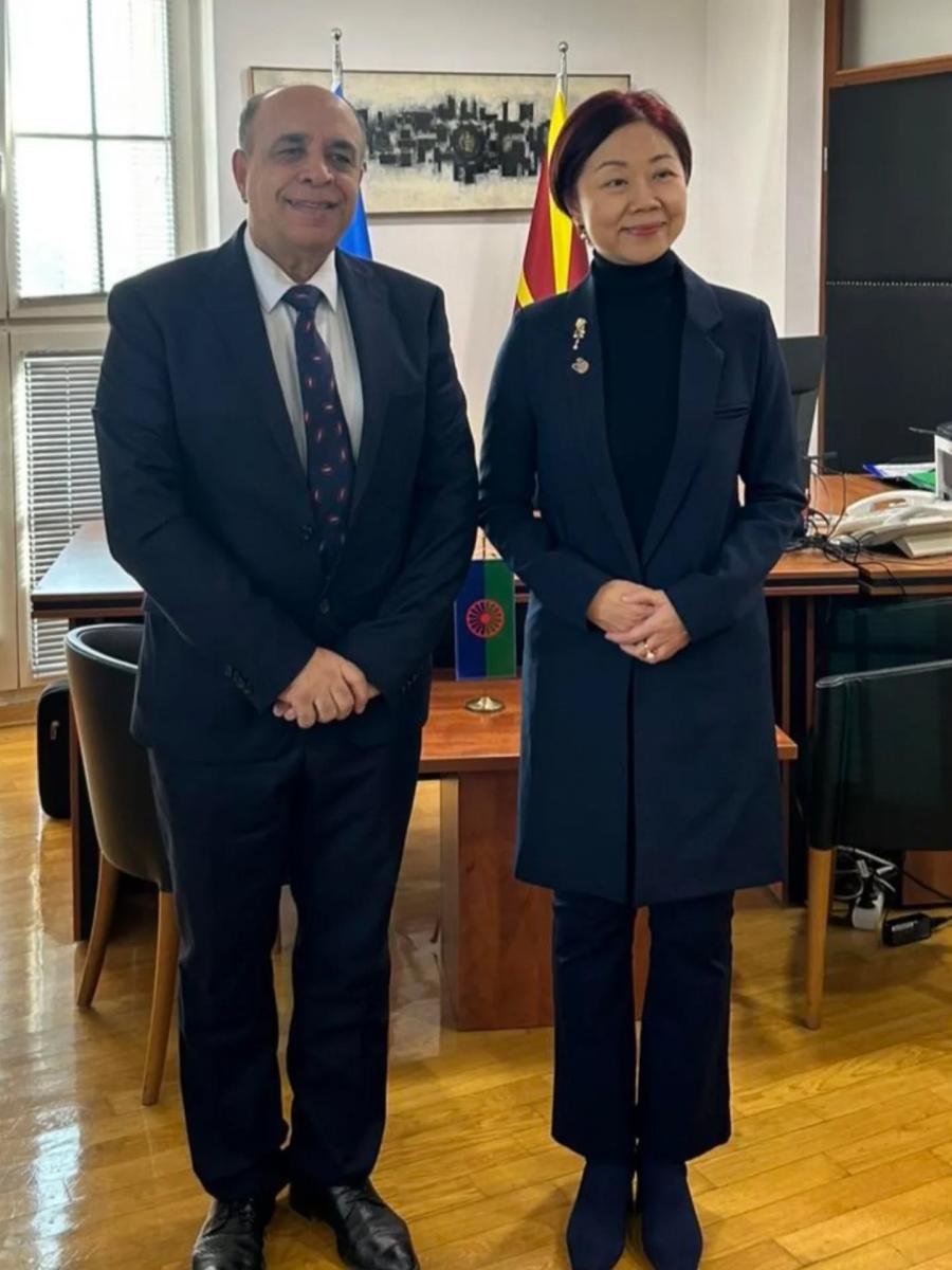 Министерот Салиу оствари средба со новата амбасадорка на НР Кина, Н:Е Џианг Сиаојан