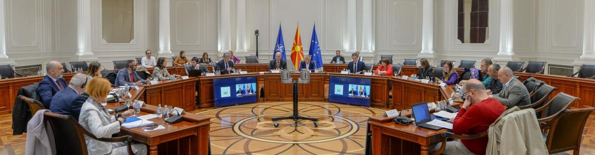 Националниот комитет за спречување на насилен екстремизам и борба против тероризам на средба со претставници на Европската комисија