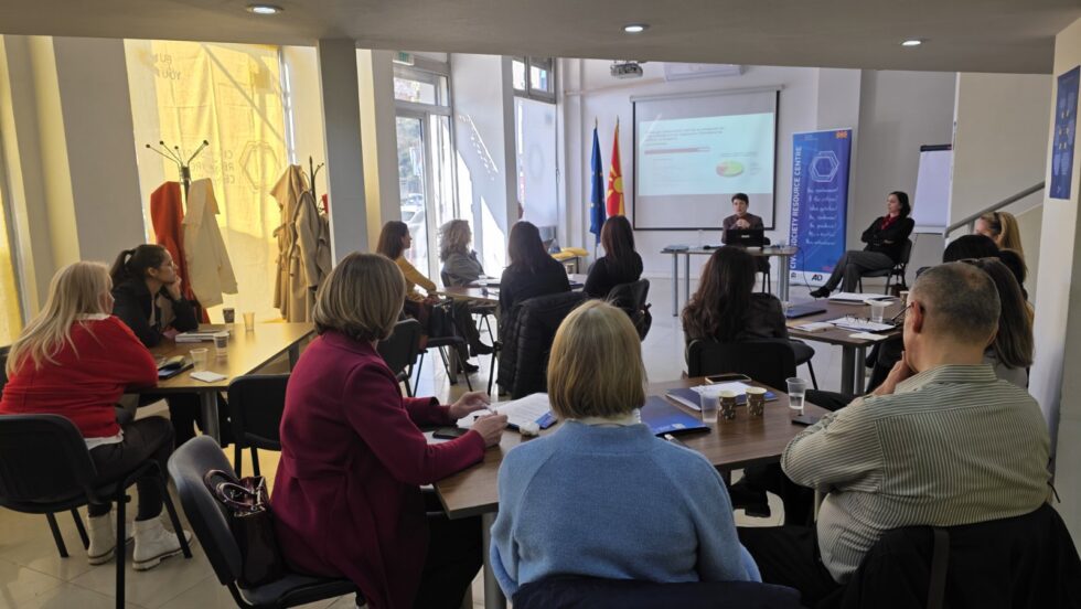 Одржана обука за ефективно учество на граѓанските организации во процесот на креирање политики