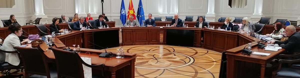 Остварена средба помеѓу националниот координатор за спречување на насилен екстремизам и борба против тероризам на Република Северна Македонија и директорот на центарот за борба против насилен екстремизам на Република Албанија