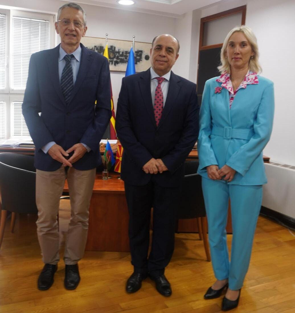 Салиу на работна средба со претставници од чешката амбасада