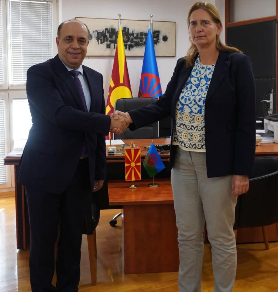 Салиу: Верувам дека заедничките иницијативи и дијалогот ќе ни помогнат да развиеме конкретни планови и стратегии кои ќе ги подобрат условите на ромското население во нашите земји