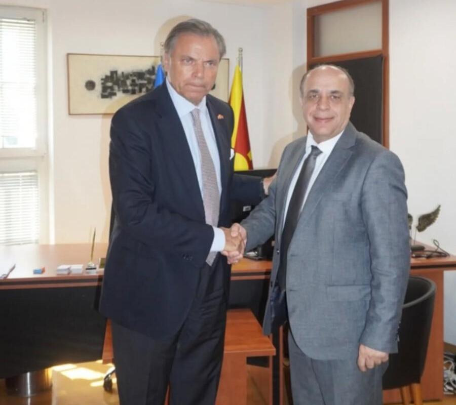 Средба со Амбасадорот на Суверениот Ред на Малта, Н.Е. Франческо Саверио Џусти