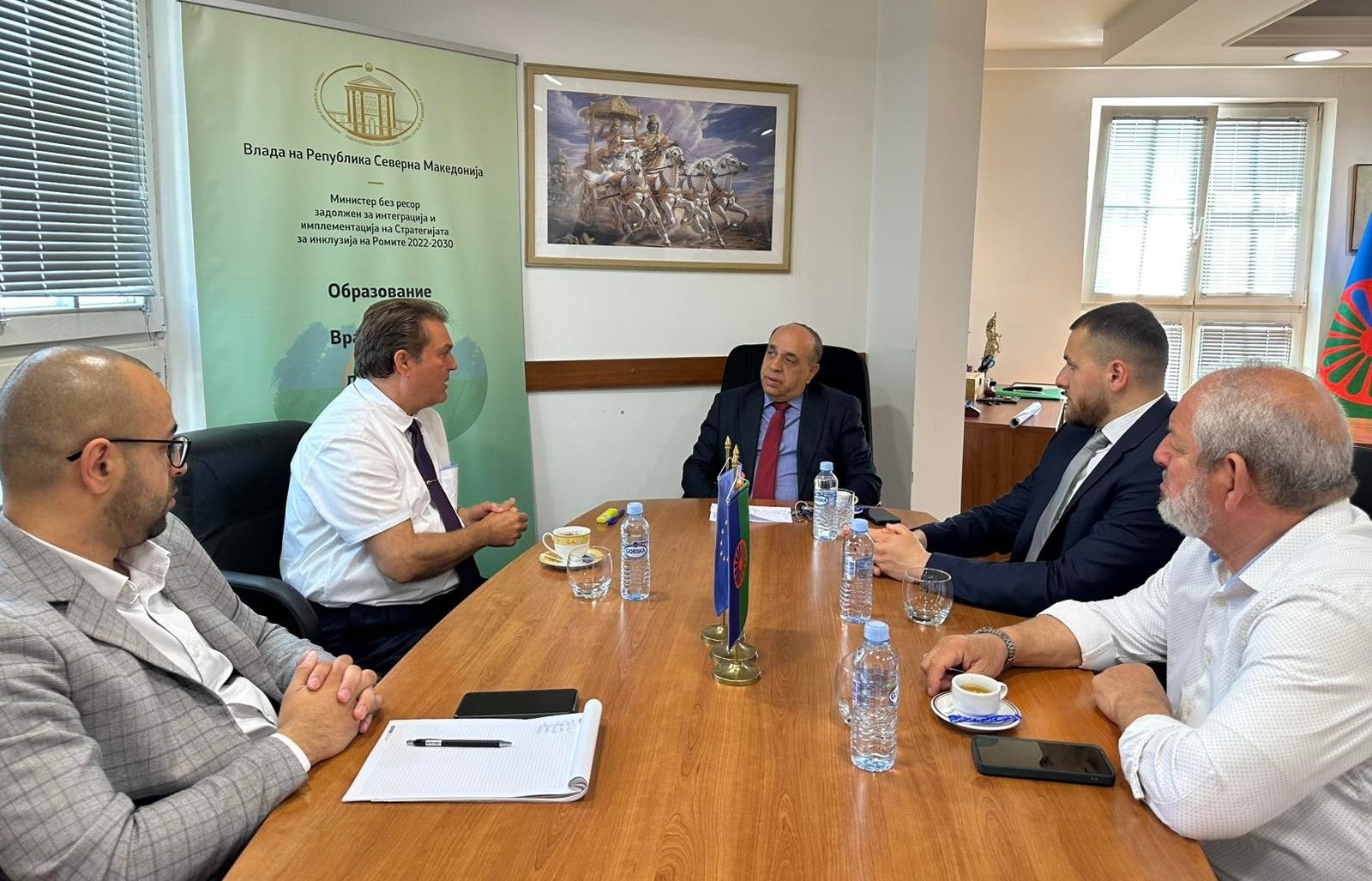 Остварена средба со г.Селахетин Круези и г. Али Азизи